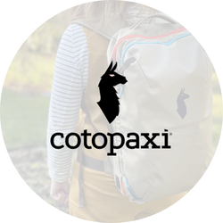 Button featuring the Cotopaxi logo